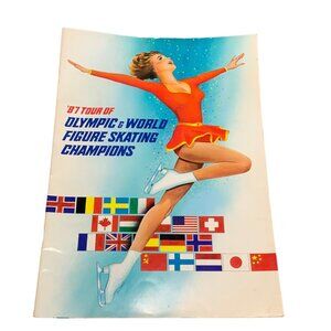 1987 Tour of Olympic & World Figure Skating Champions Program Book